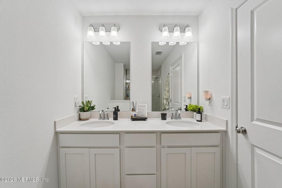 Furnished interior view inside a new home in Longbay Townhomes, Middleburg (Image 28).