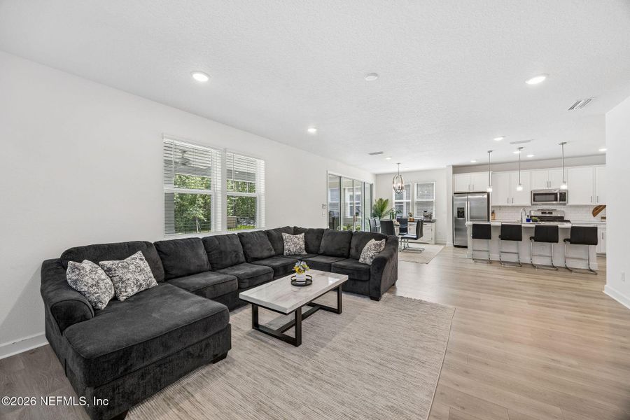 Furnished interior view inside a new home in Tributary, Yulee (Image 29).