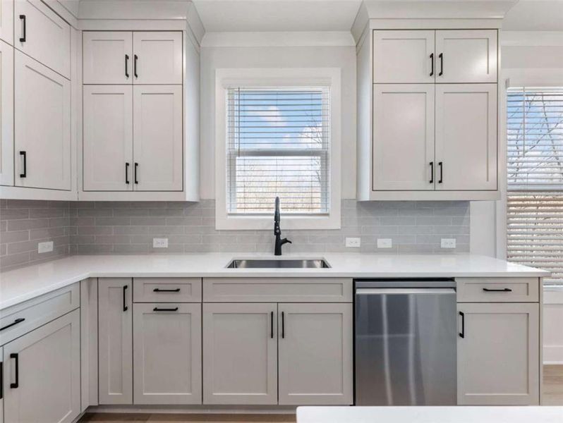 Furnished interior view inside a new home in , Buford (Image 12).