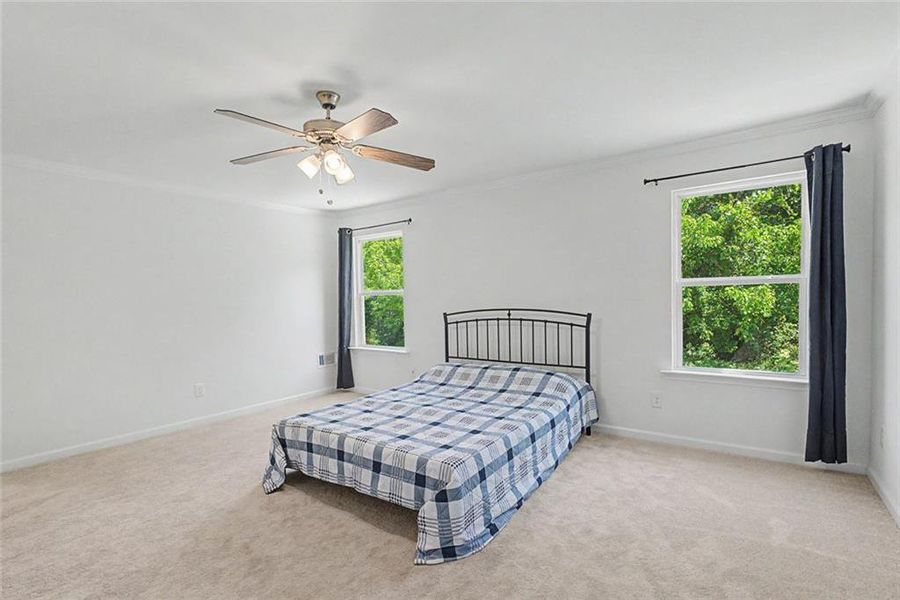 Furnished interior view inside a new home in , Atlanta (Image 17).