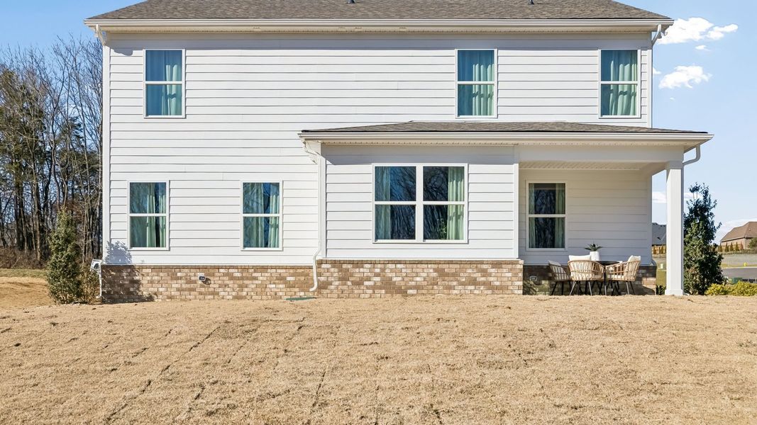 Exterior details and patio area of a home in Pottsview, Smyrna (Image 27).