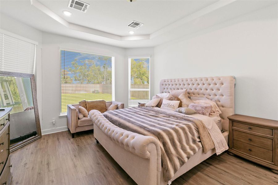 Primary Bedroom large and cozy!