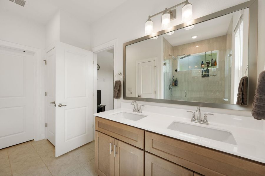 Furnished interior view inside a new home in Messinger Village, Austin (Image 14).