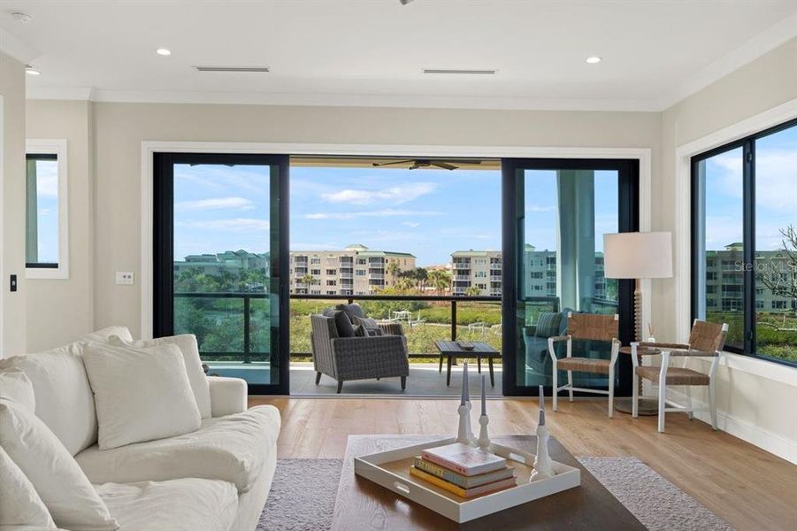 Furnished interior view inside a new home in , New Smyrna Beach (Image 43).