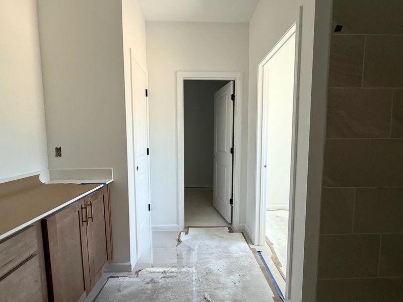 In-progress construction of a new home in The Point, Rolesville, NC (Image 24).