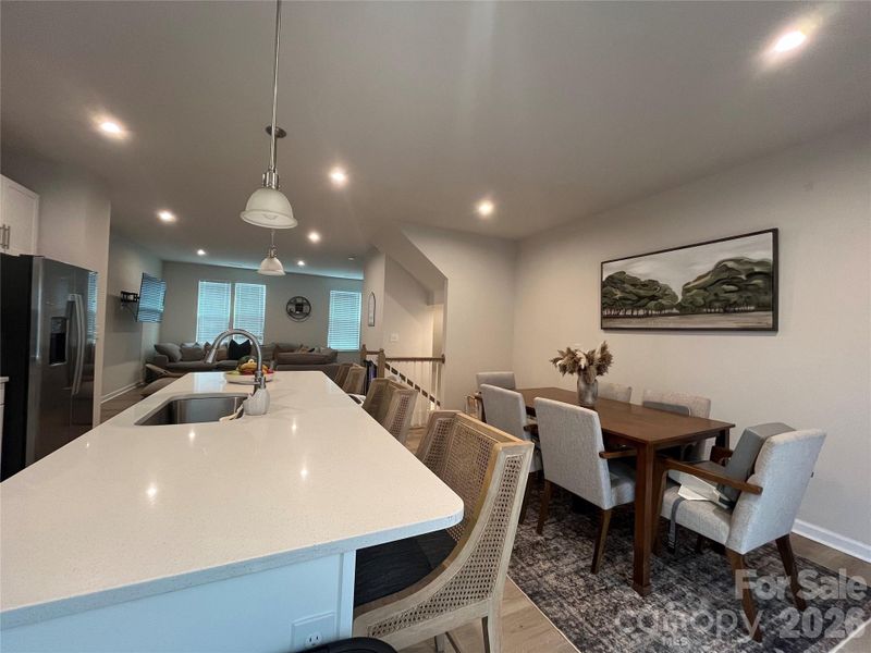 Furnished interior view inside a new home in , Matthews (Image 7).