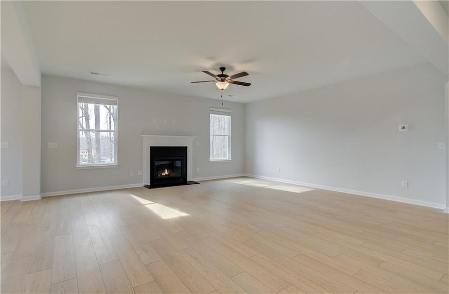 Spacious, unfurnished interior of a new home in Trinity Park, McDonough (Image 19).