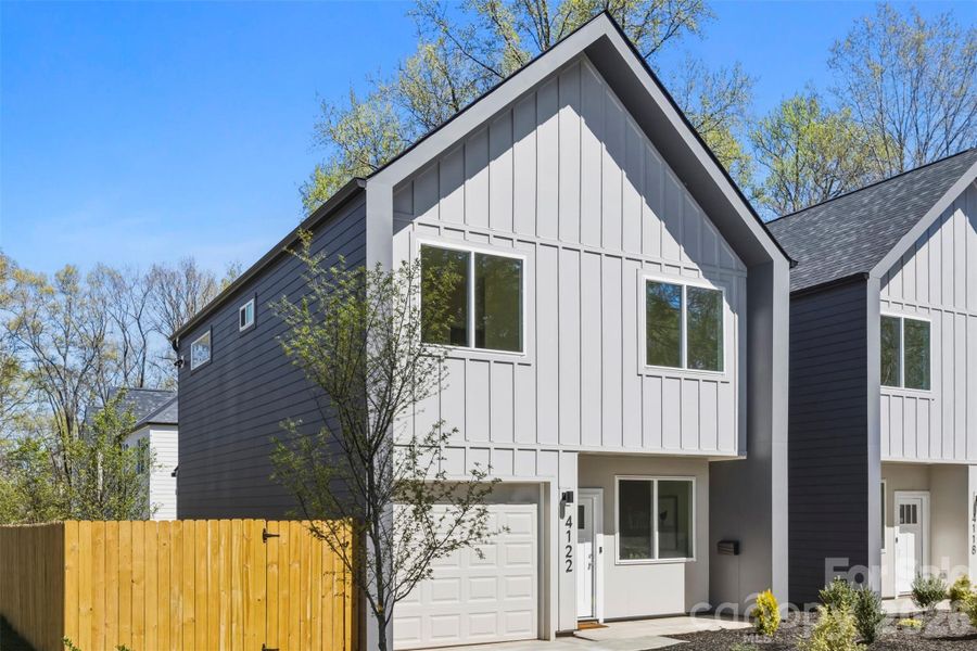 Exterior details and patio area of a home in , Charlotte (Image 24).