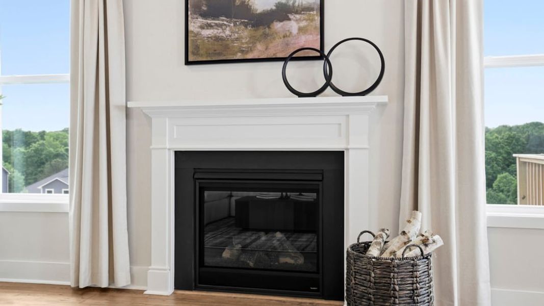 Furnished interior view inside a new home in Harrison Valley, Simpsonville (Image 14).