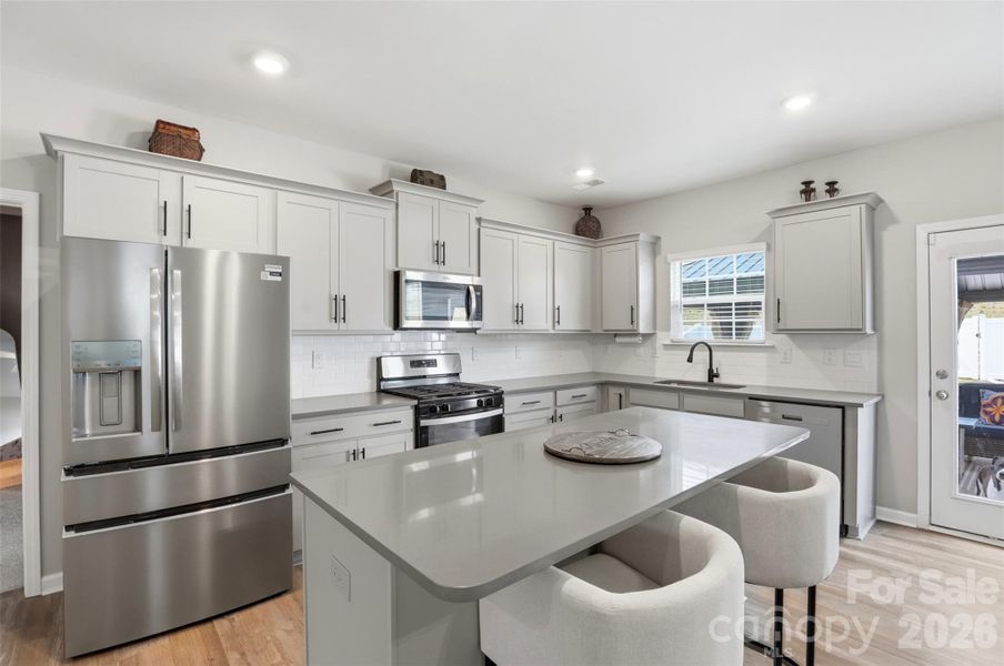 Furnished interior view inside a new home in Secrest Commons, Monroe (Image 4).