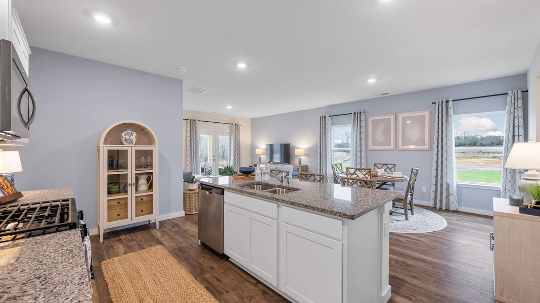 Furnished interior view inside a new home in Harbor Crest, Ooltewah (Image 10).