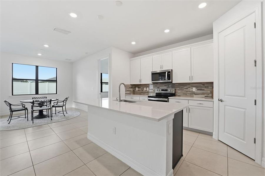 Furnished interior view inside a new home in , North Port (Image 14).