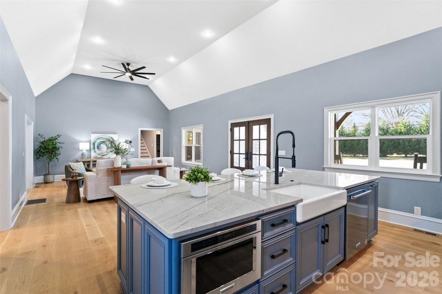 Furnished interior view inside a new home in , Indian Trail (Image 9). Furnished interior view inside a new home in , Indian Trail (Image 9).