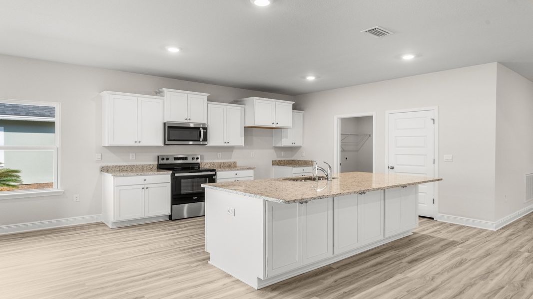 Representative furnished interior of a home built from the The Destin by D.R. Horton in Pine Creek and Heron Walk, Port St. Joe (Image 29).