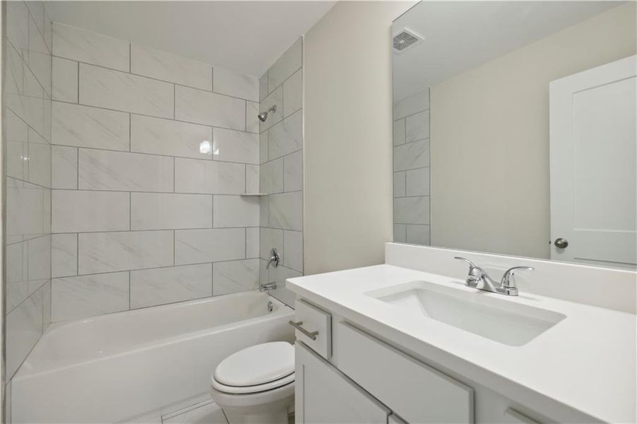 Furnished interior view inside a new home in , Sugar Hill (Image 6).