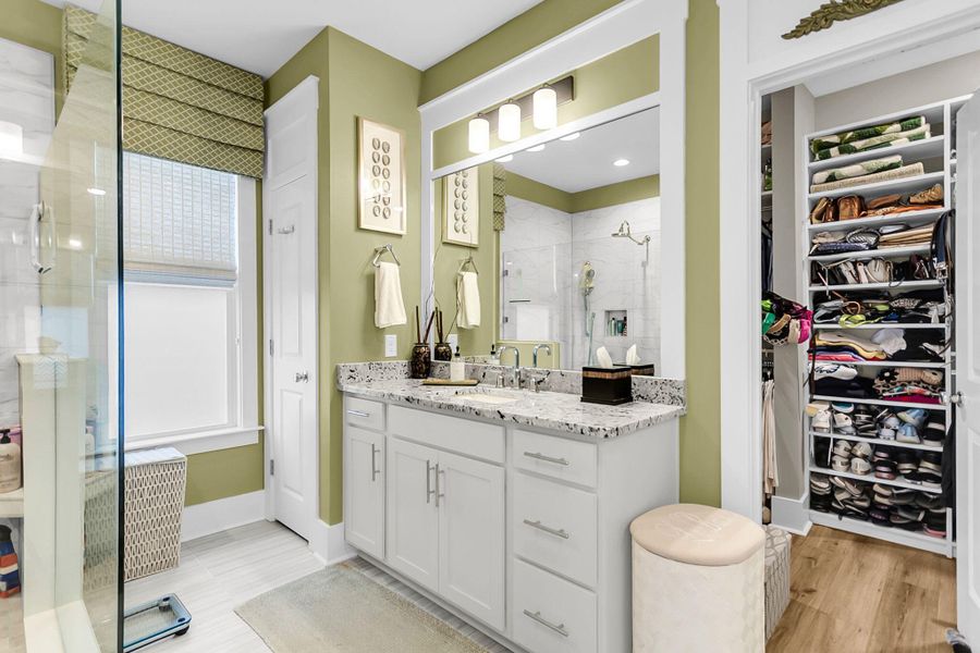 Furnished interior view inside a new home in , Summerville (Image 43).