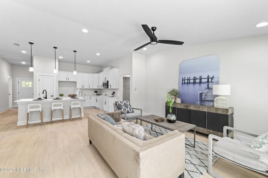 Furnished interior view inside a new home in , Middleburg (Image 6). Furnished interior view inside a new home in , Middleburg (Image 6).