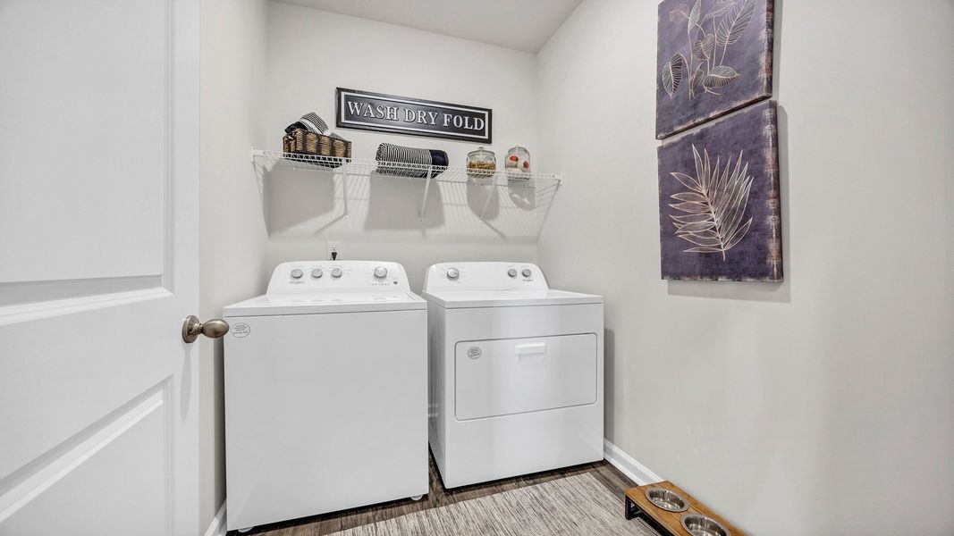 Furnished interior view inside a new home in Leatherstone, Blythewood (Image 23).