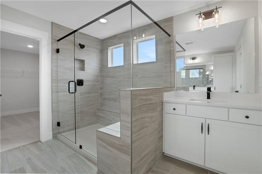 Furnished interior view inside a new home in , Loganville (Image 6).