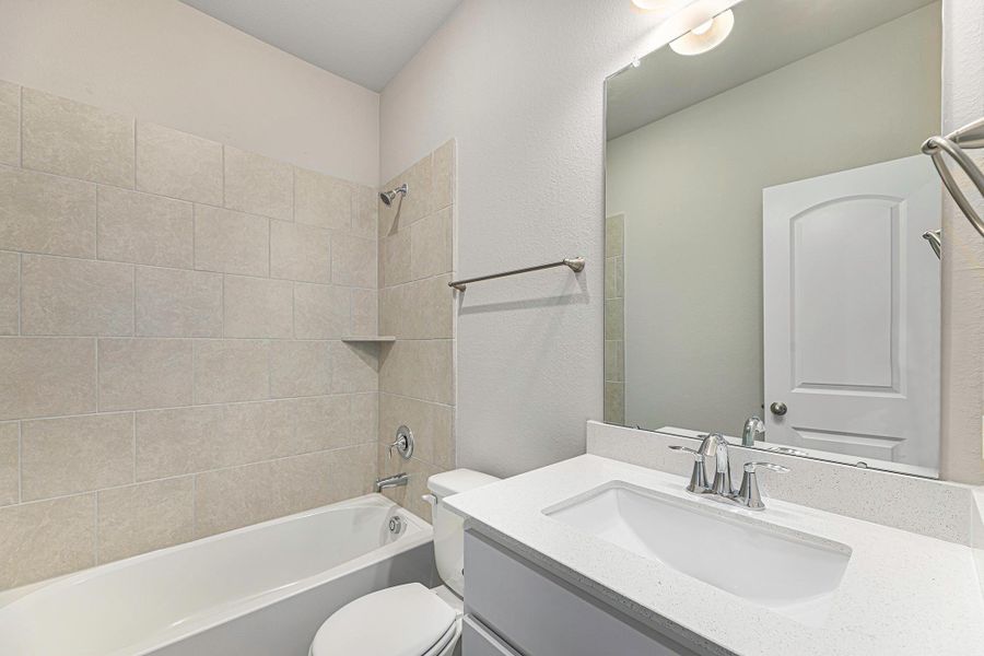 Furnished interior view inside a new home in , Bay City (Image 12). Furnished interior view inside a new home in , Bay City (Image 12).