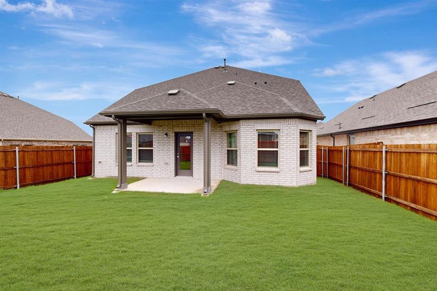 Front exterior of a new home in Forest Park, Princeton, TX, highlighting curb appeal (Image 20). Front exterior of a new home in Forest Park, Princeton, TX, highlighting curb appeal (Image 20).