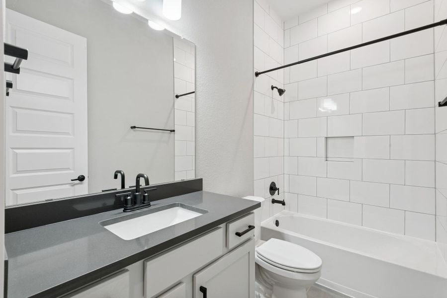 Furnished interior view inside a new home in , Katy (Image 5).