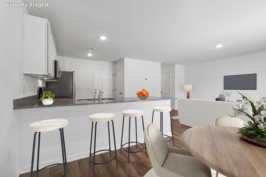 Representative furnished interior of a home built from the Pittman by Great Southern Homes in Hazelwood, Boiling Springs (Image 15).