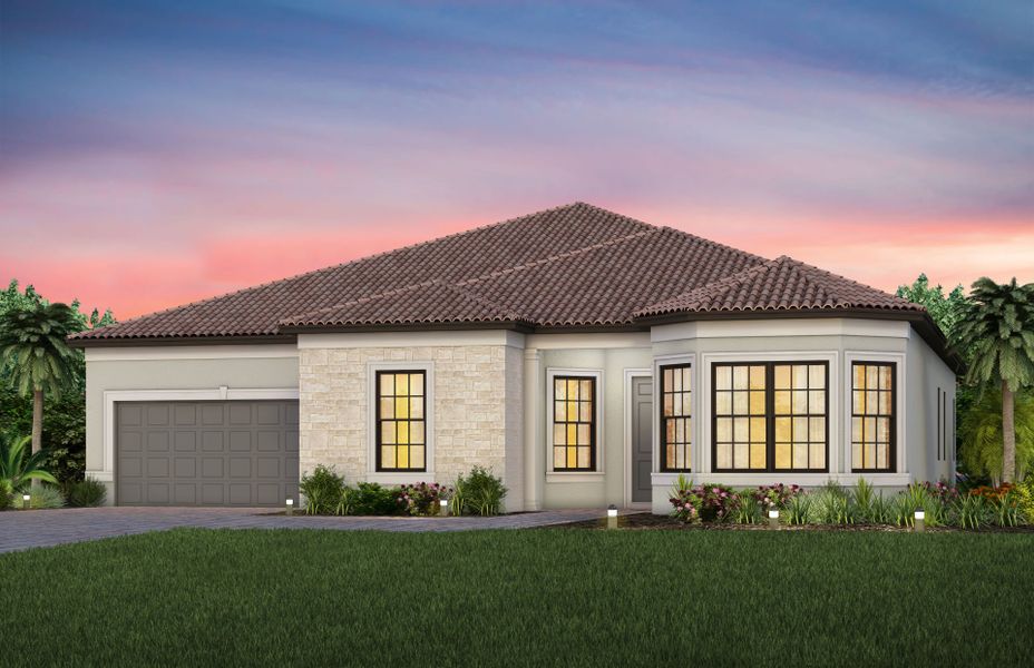 Exterior FM3 with optional stone Exterior FM3 with optional stone