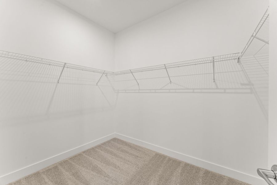 Representative unfurnished interior of a home built from the Cape by Mattamy Homes in Newfield - Rosette Park, Palm City (Image 18).