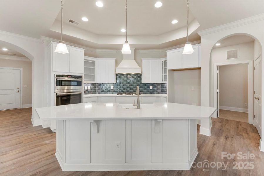 Furnished interior view inside a new home in The Courtyards on New Hope, Gastonia (Image 8).