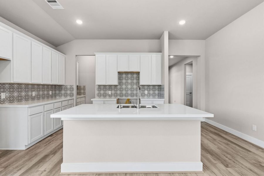 Furnished interior view inside a new home in Trinity Grove, Spring (Image 5).