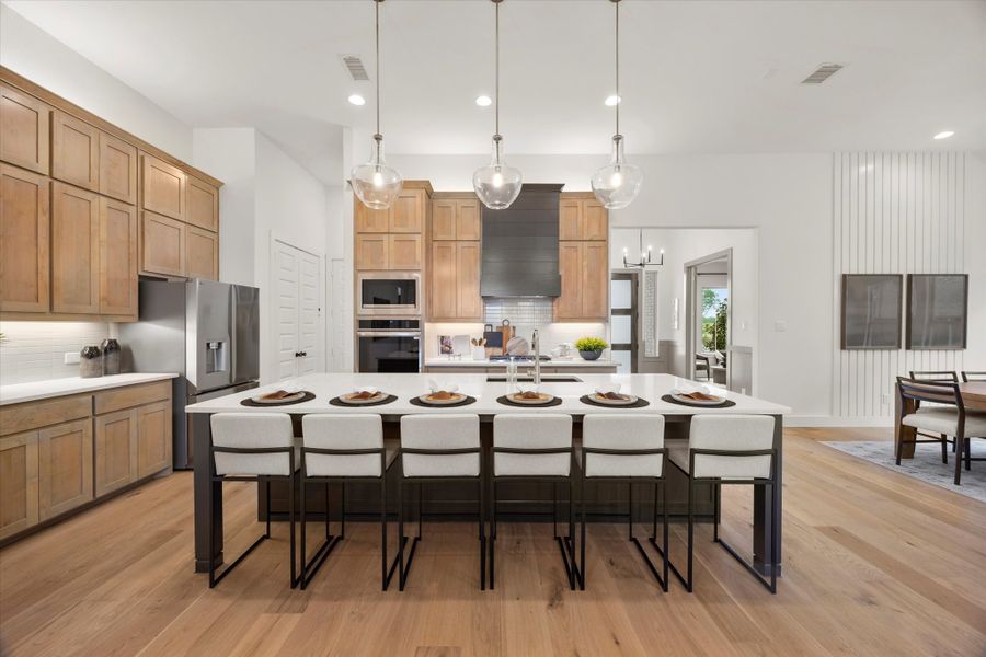 Representative furnished interior of a home built from the Marshall by Windsor Homes in Anna Town Square, Anna (Image 13).