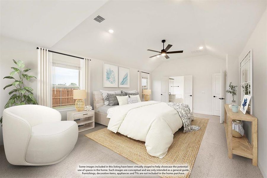 Furnished interior view inside a new home in Glenbrook, Red Oak (Image 14).