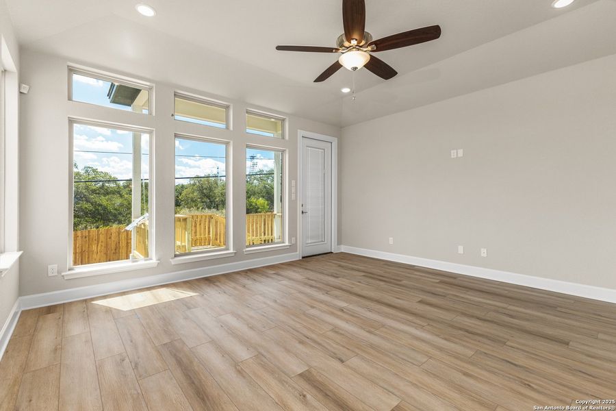 Spacious, unfurnished interior of a new home in The Enclave at Potranco Oaks, Castroville (Image 33).