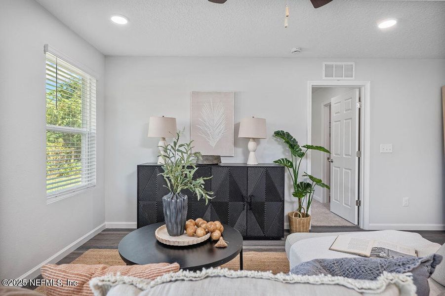 Furnished interior view inside a new home in , Jacksonville (Image 7). Furnished interior view inside a new home in , Jacksonville (Image 7).