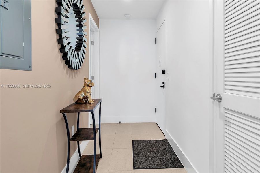 Furnished interior view inside a new home in , Miami (Image 16).