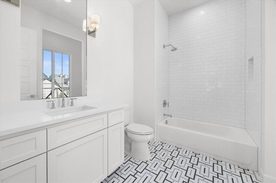 Furnished interior view inside a new home in Montrachet, Fort Worth (Image 7).