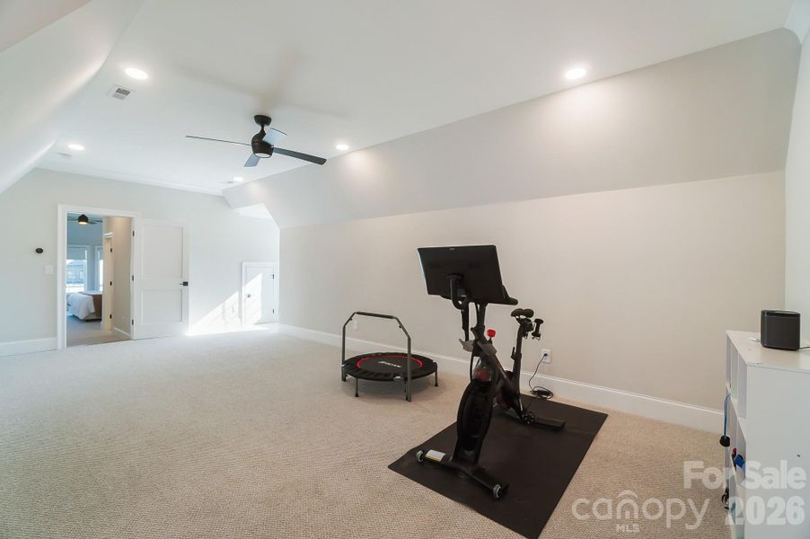 Furnished interior view inside a new home in , Weddington (Image 13).