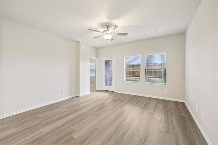 Spacious, unfurnished interior of a new home in Parks at Foster Crossing - Spring Series, Anna (Image 21).