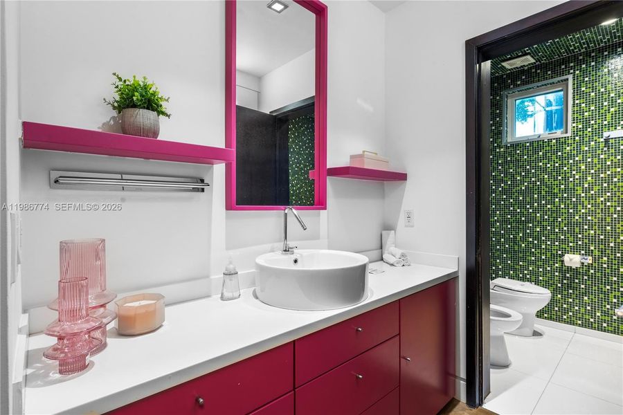 Furnished interior view inside a new home in , Miami (Image 12).