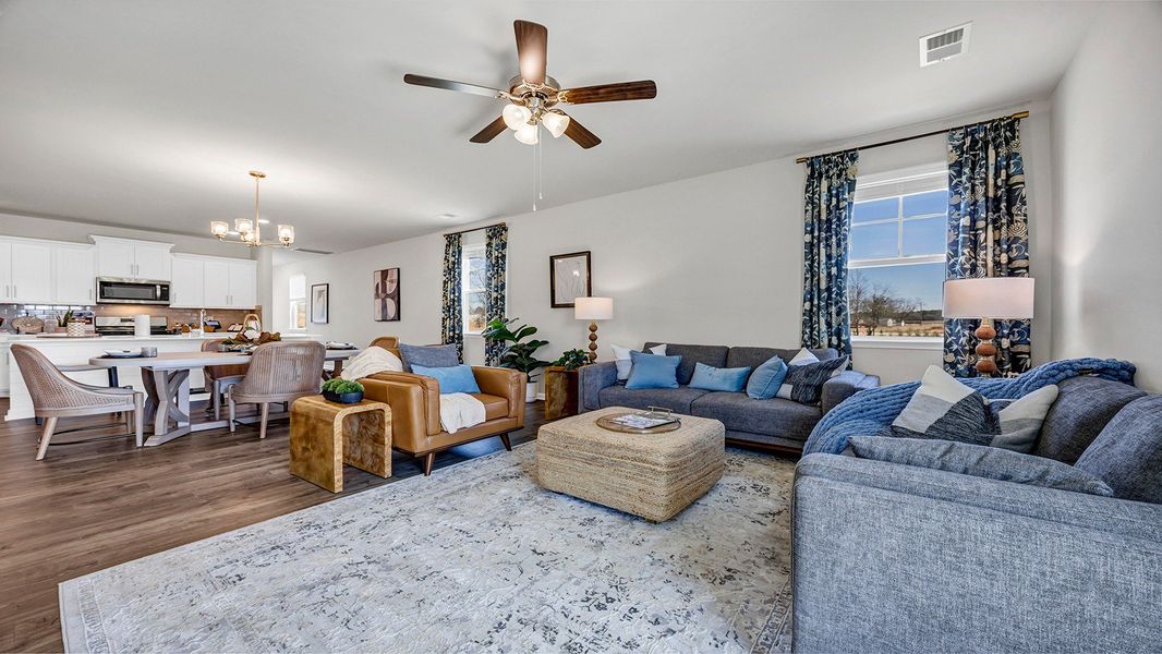 Furnished interior view inside a new home in Leatherstone, Blythewood (Image 15).