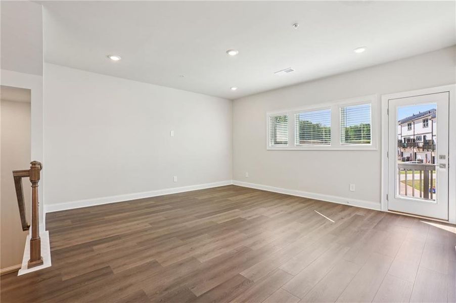 Spacious, unfurnished interior of a new home in Hemingway - Highland Series, Cumming (Image 19).
