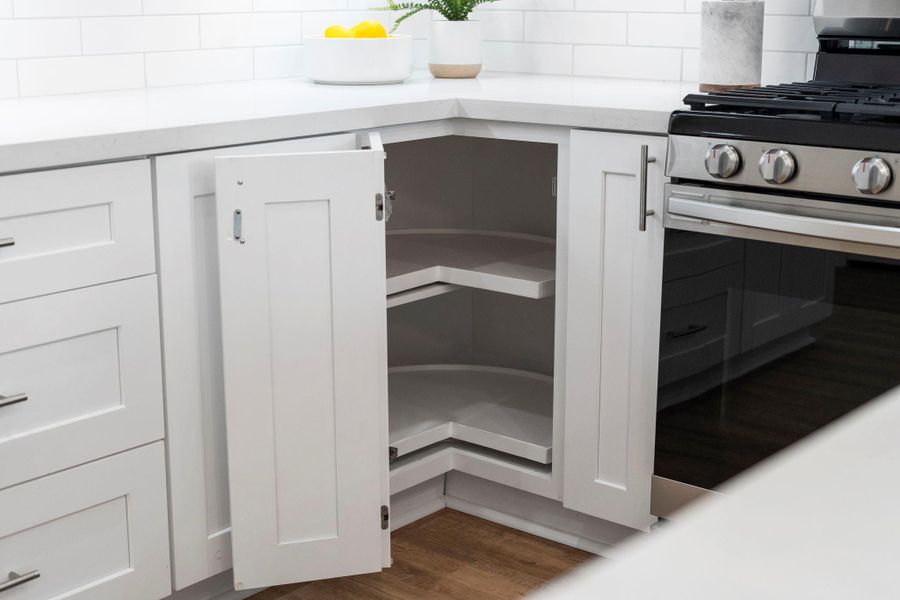 Kitchen designed for maximum storage and organization
