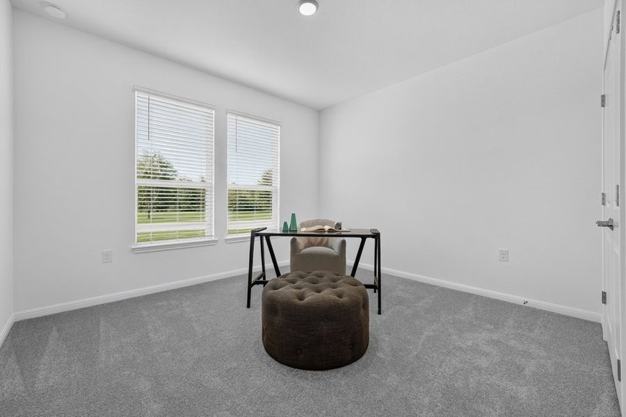 Furnished interior view inside a new home in Lisso, Pflugerville (Image 33). Furnished interior view inside a new home in Lisso, Pflugerville (Image 33).