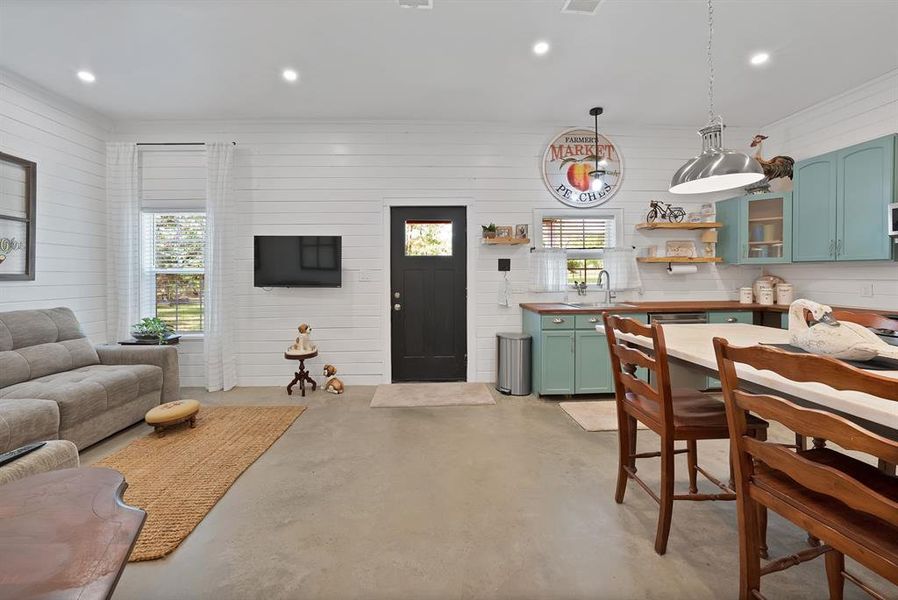 Furnished interior view inside a new home in , Springtown (Image 15).