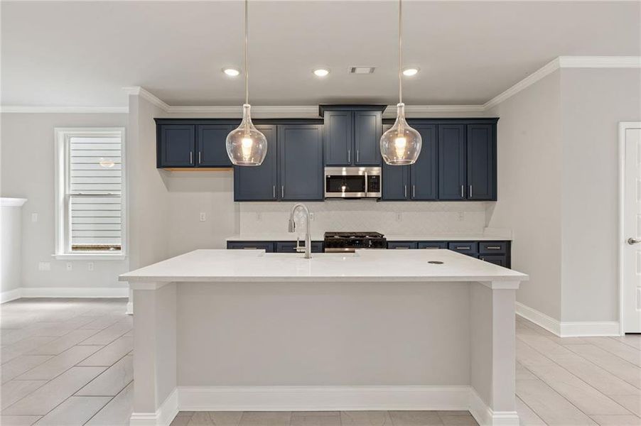 Furnished interior view inside a new home in Cooper's Walk, Loganville (Image 9).