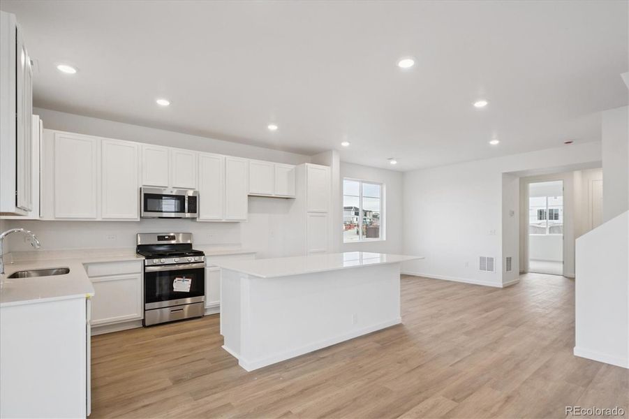 Furnished interior view inside a new home in Fossil Creek, Windsor (Image 6).