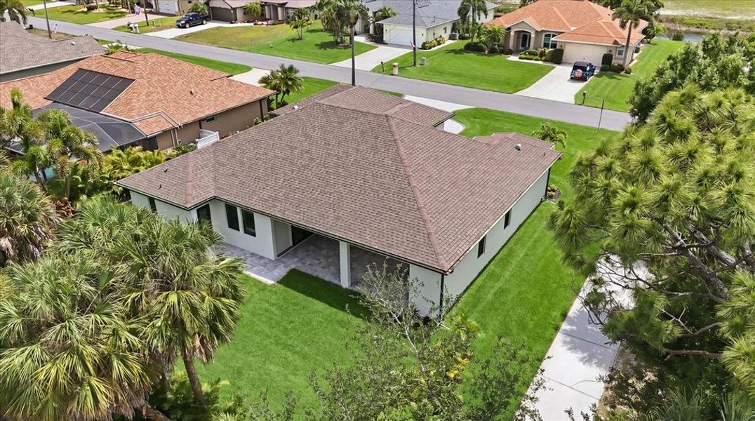 Front exterior of a new home in , Rotonda West, FL, highlighting curb appeal (Image 30).