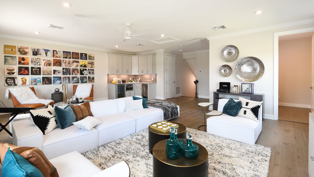 Furnished interior view inside a new home in Esplanade by the Islands, Naples (Image 24). Furnished interior view inside a new home in Esplanade by the Islands, Naples (Image 24).