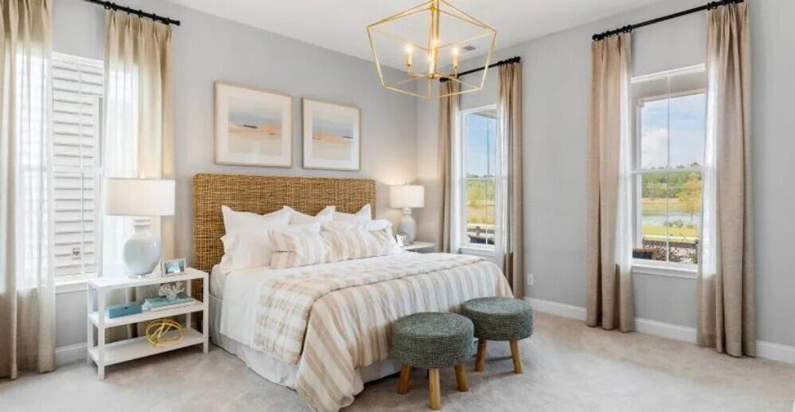Furnished interior view inside a new home in Sweetgrass at Summers Corner, Summerville (Image 2). Furnished interior view inside a new home in Sweetgrass at Summers Corner, Summerville (Image 2).